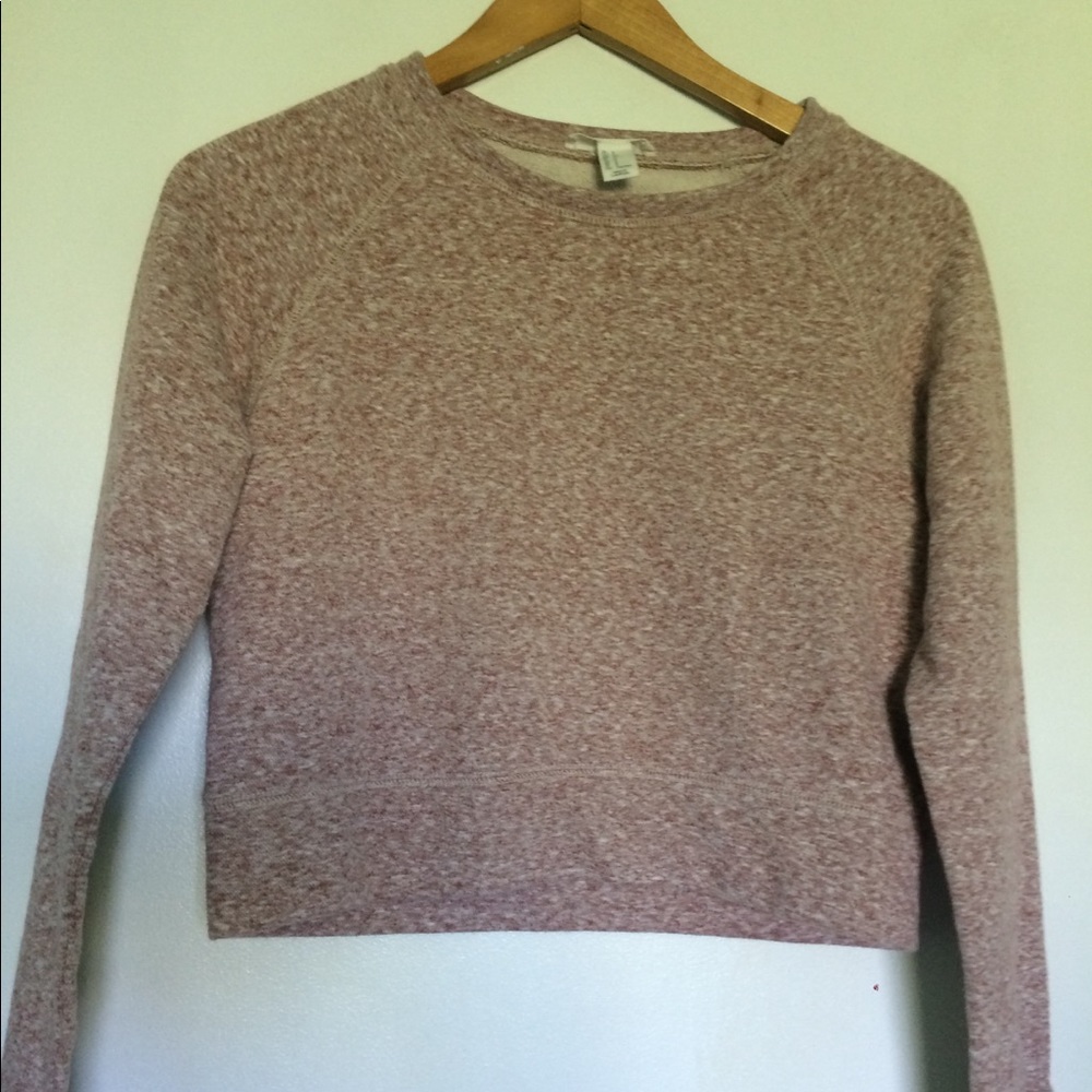 Forever 21 maroon crop top